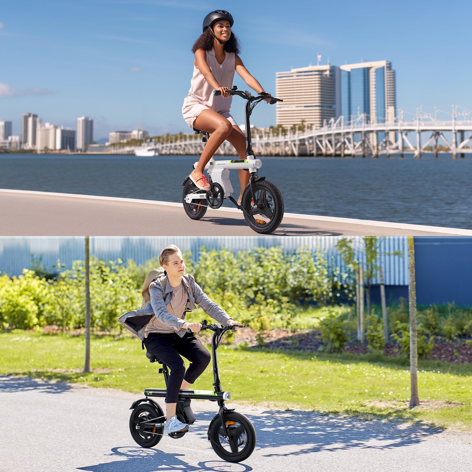 U1 Foldable Electric Bike: Powerful 350W Motor, Portable Urban Commuter E-Bike
