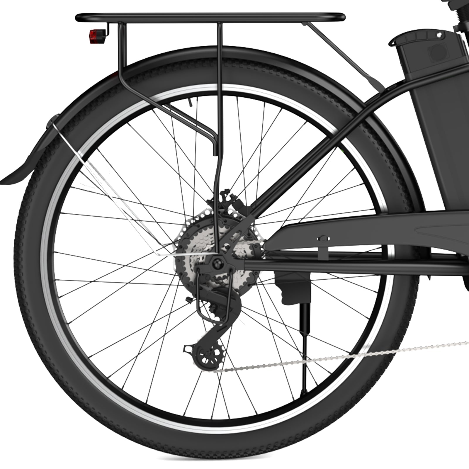 U2 Commuter Step-Thru E-Bike: Removable Battery, Front Suspension, Effortless Urban Ride