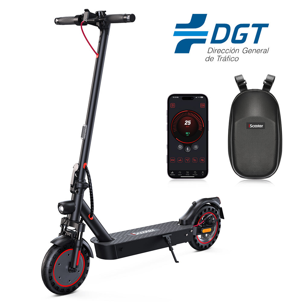 DGT Approved iScooter i9Ultra Electric Scooter: 25 Miles Range, 15mph Speed