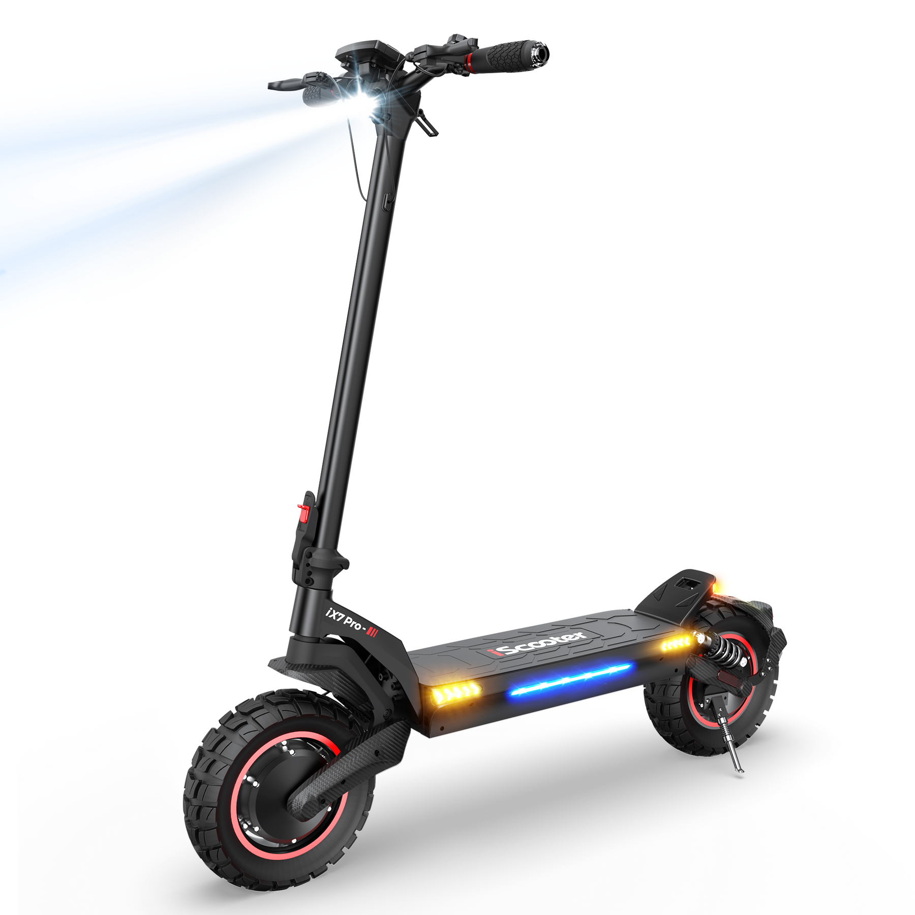 Powerful iScooter iX7Pro 2000W Off-Road Electric Scooter with 10-inch Tires