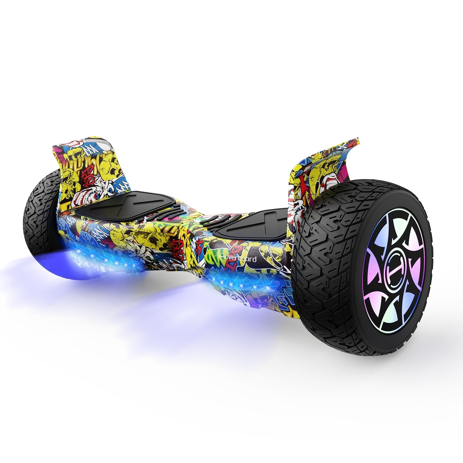 H8 8.5" All-Terrain Hoverboard with Bluetooth Music & LED Lights Self-Balancing