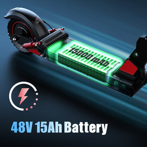 C1 Pro Folding Electric Scooter: Adjustable, Powerful Motor, Triple Shock, Long Range Seat