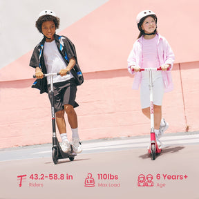 iScooter iK1S Kids Electric Scooter: Flashing Wheels, Safe Ride, Fun Adventures