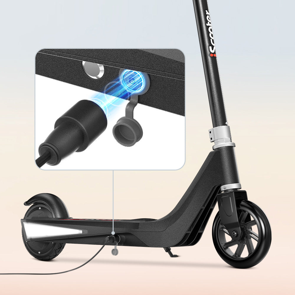 iScooter iK1S Kids Electric Scooter: Flashing Wheels, Safe Ride, Fun Adventures