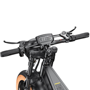 R6 Powerful Electric Mountain Bike - Fat Tire All-Terrain E-Bike for Trails