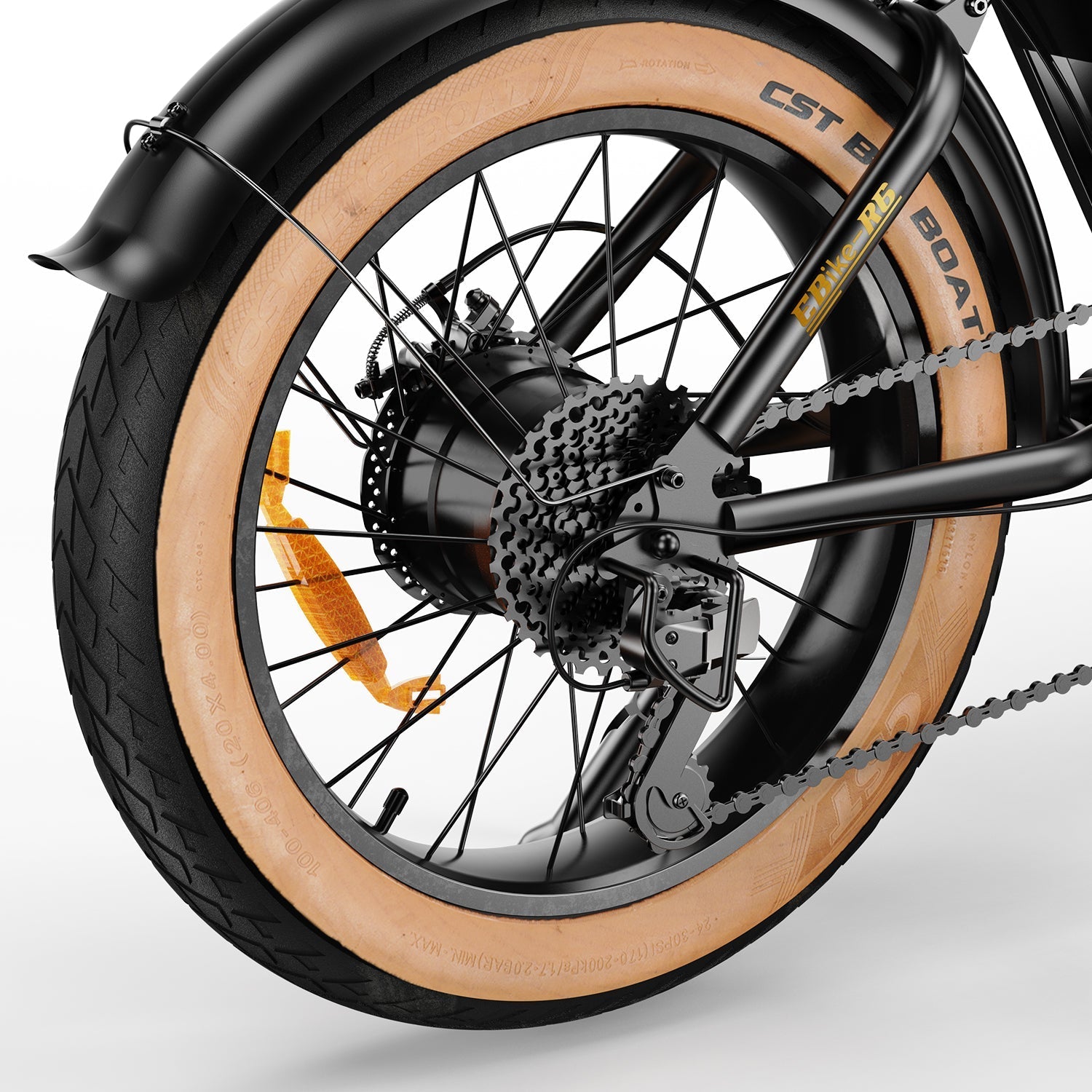 R6 Powerful Electric Mountain Bike - Fat Tire All-Terrain E-Bike for Trails