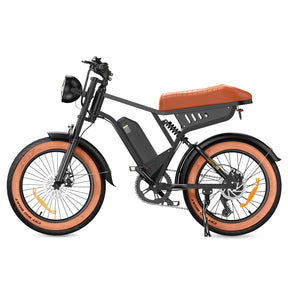 R6 Powerful Electric Mountain Bike - Fat Tire All-Terrain E-Bike for Trails