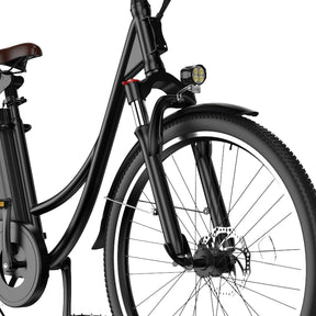 U2 Commuter Step-Thru E-Bike: Removable Battery, Front Suspension, Effortless Urban Ride