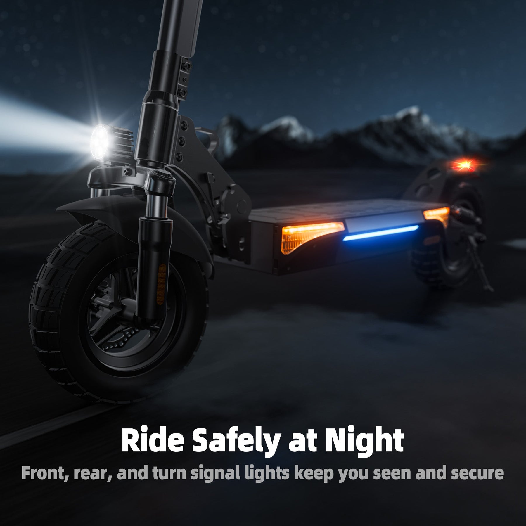 Powerful iScooter W9 Off-Road Electric Scooter: 1000W Motor, All-Terrain Adventure