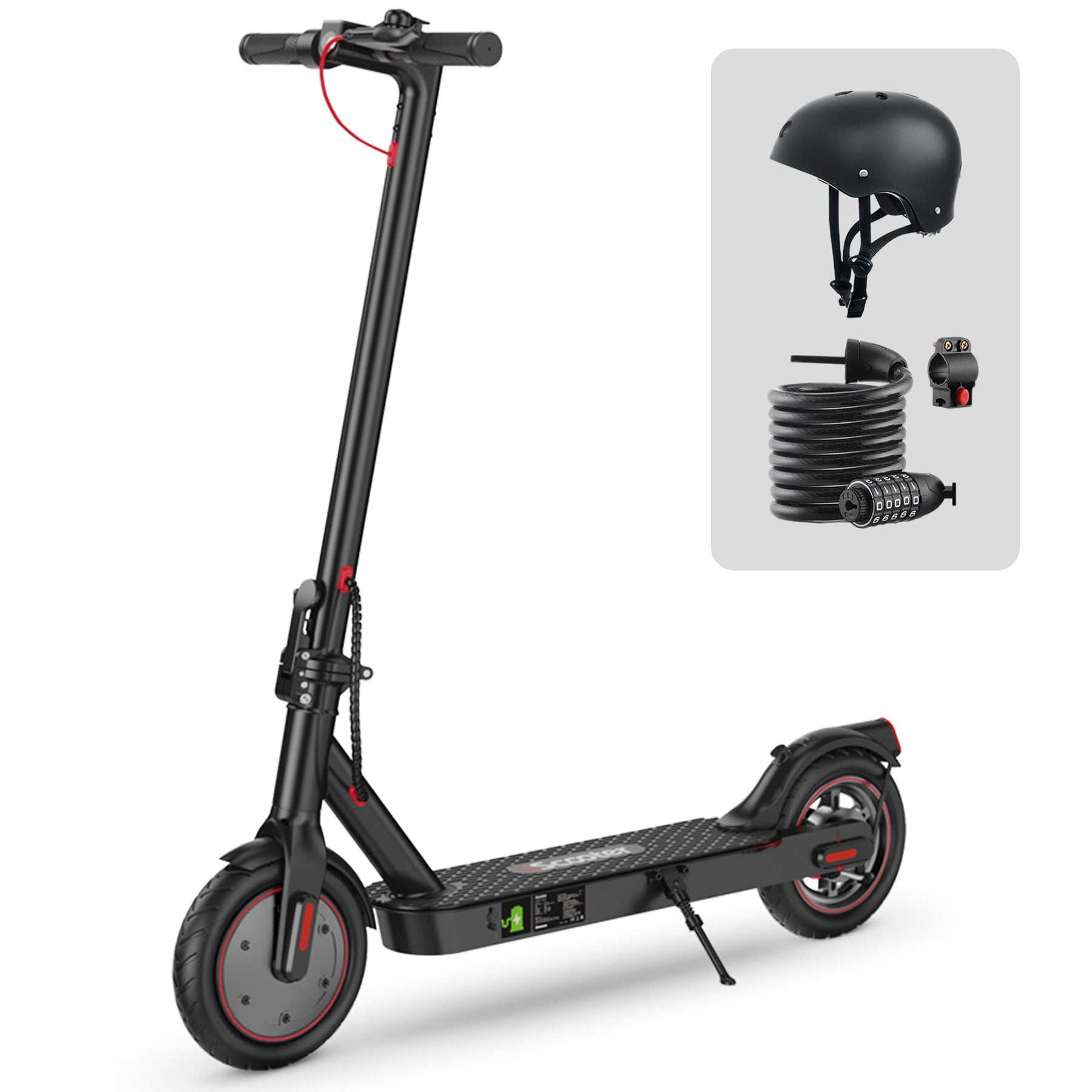 iScooter i8 Adult Electric Scooter: Foldable, Fast, 8.5-inch Tires