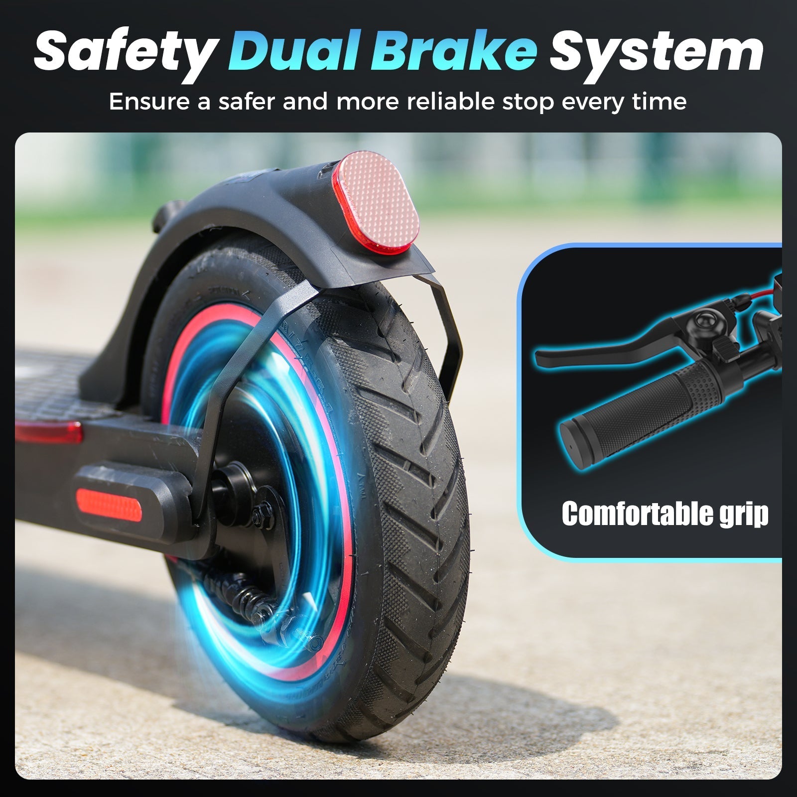 iScooter i8 Adult Electric Scooter: Foldable, Fast, 8.5-inch Tires