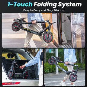 iScooter i8 Adult Electric Scooter: Foldable, Fast, 8.5-inch Tires