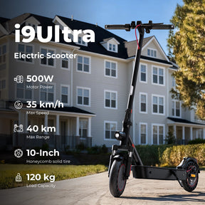 iScooter i8 Adult Electric Scooter: Foldable, Fast, 8.5-inch Tires