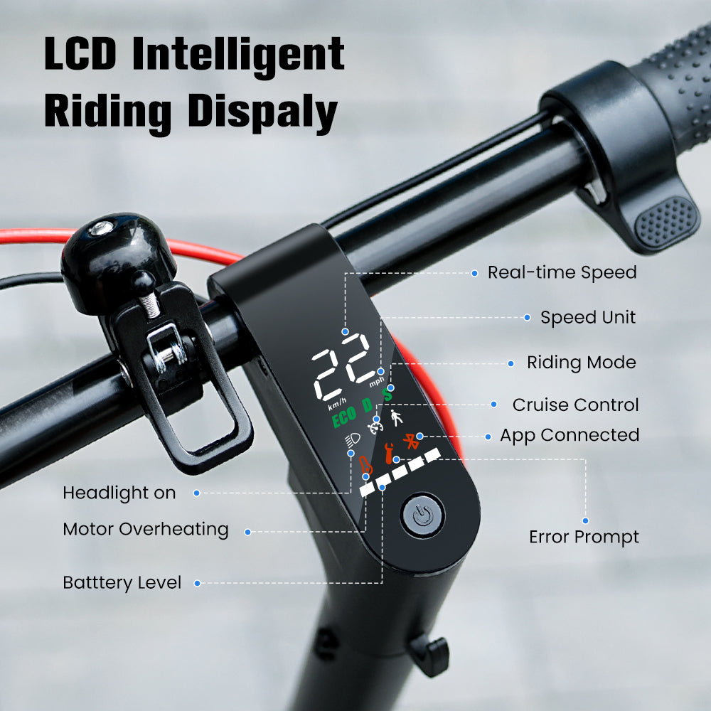 iScooter W6 Pro Electric Scooter: Powerful 500W Motor, Long Range, Portable