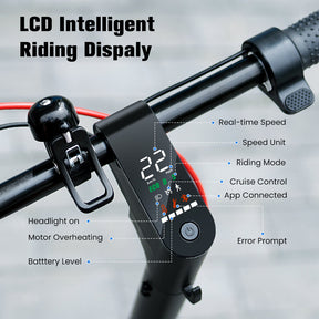 iScooter W6 Pro Electric Scooter: Powerful 500W Motor, Long Range, Portable