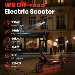 iScooter i9Ultra Electric Scooter: High-Speed Urban Commute & Leisure Rides