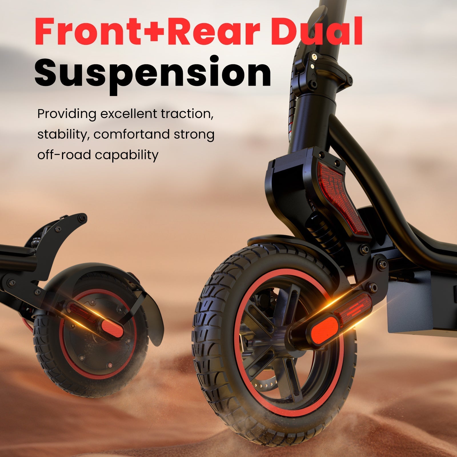 Powerful iScooter W8 750W Off-Road Electric Scooter: High-Performance Commuter and Adventure Ride